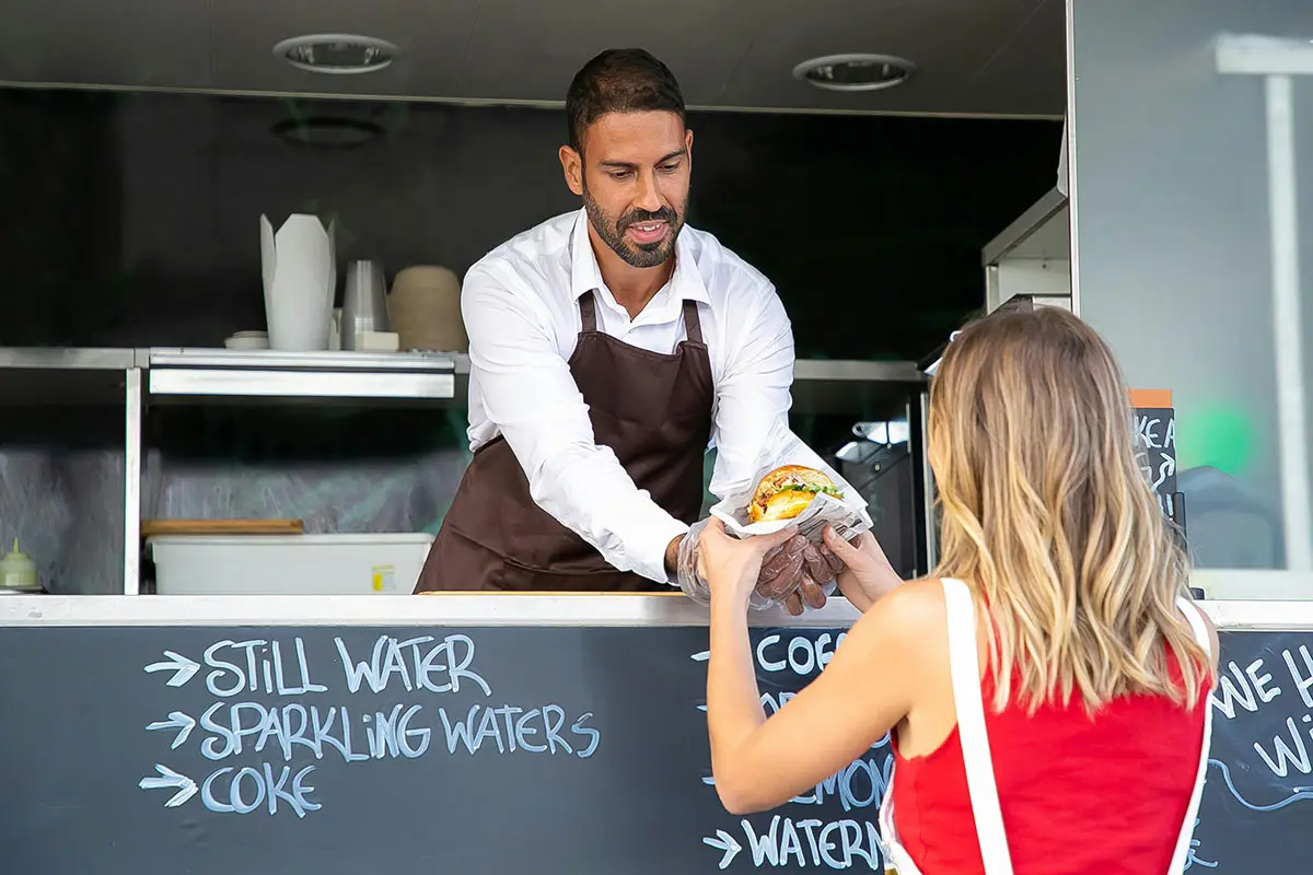 food truck business owner