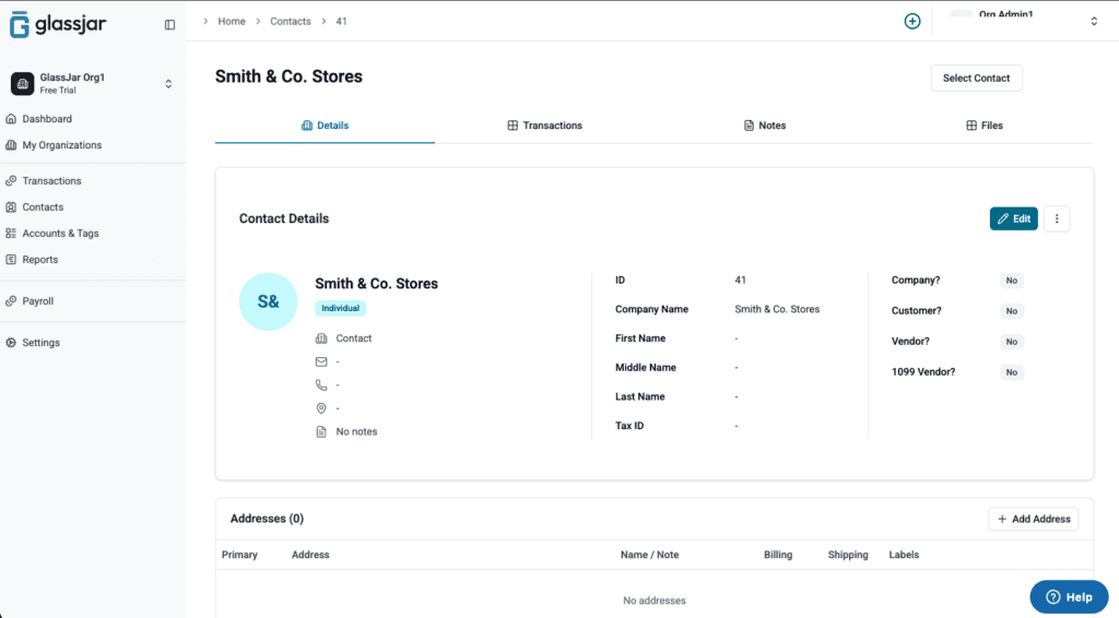 One record. Toggle the roles that apply, instead of creating a new contact for each one.